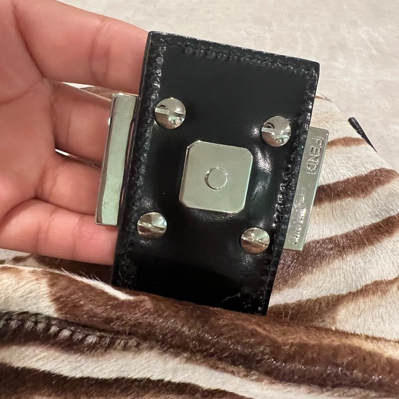 Fendi Bags Fendi Limited Edition Animal Print Pony Hair Baguette